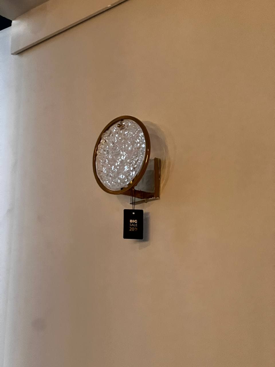 لوستر دیوارکوب W1595 تولیکا
