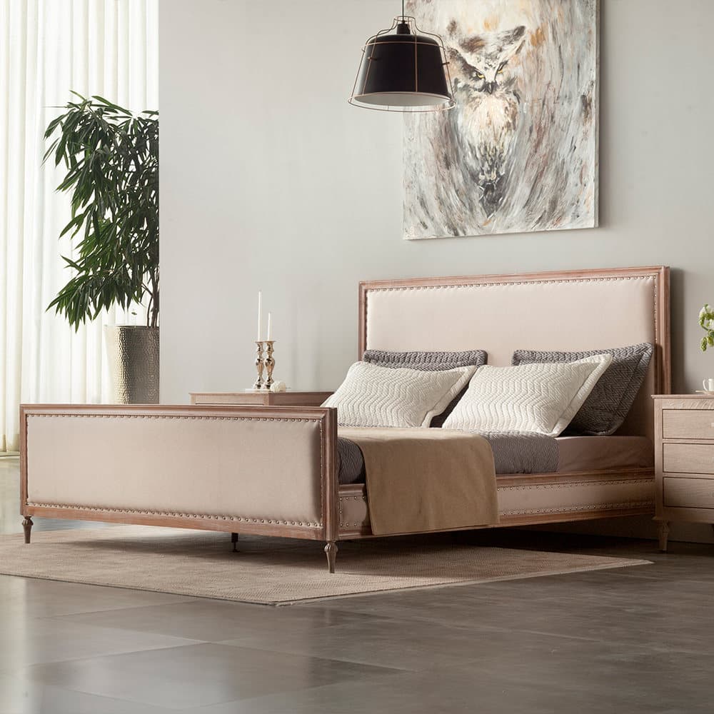 تخت خواب یک نفره سایز 120 تولیکا مدل النا طرح B