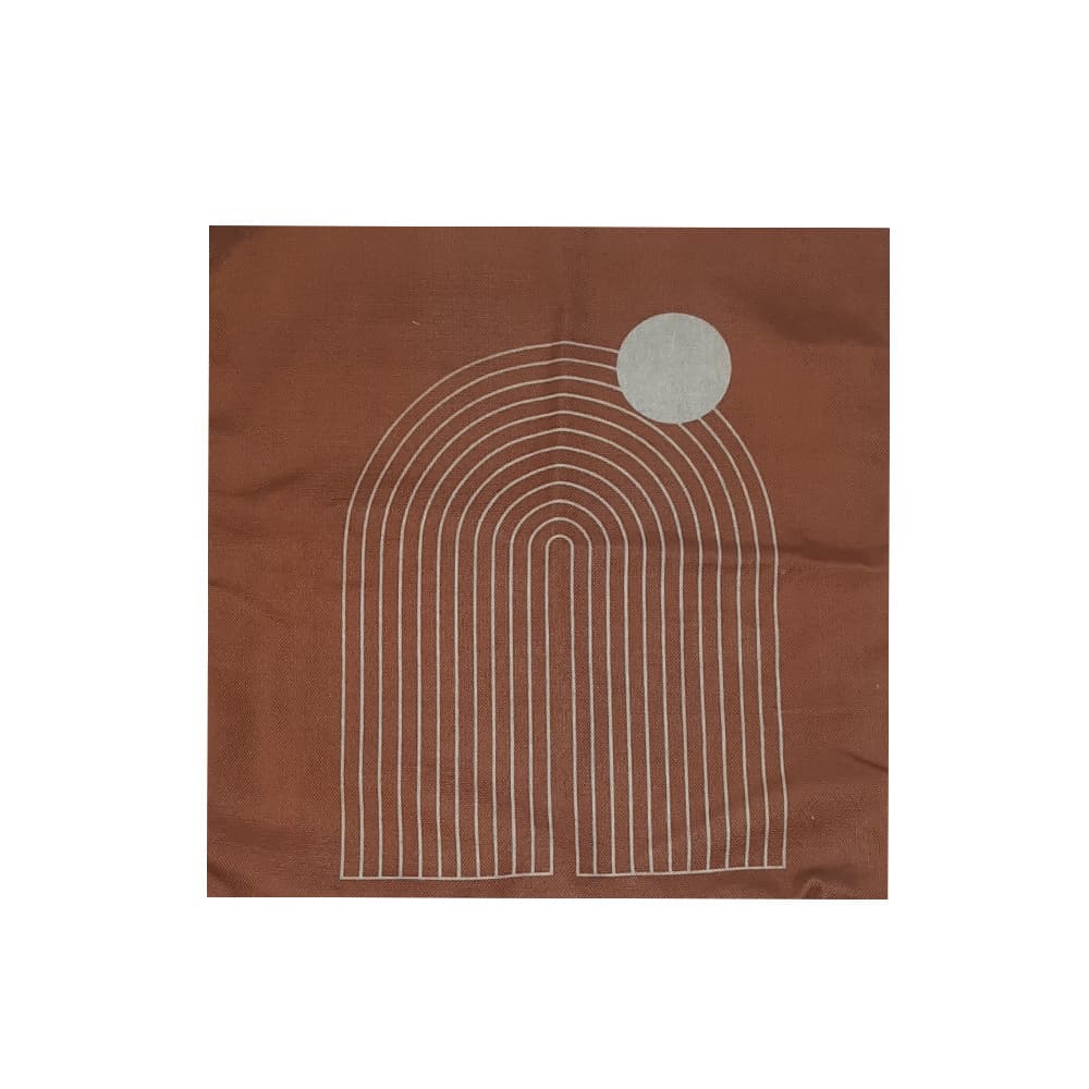  کوسن 43×43 نارنجی خط دار کيت لوئيز تولیکا