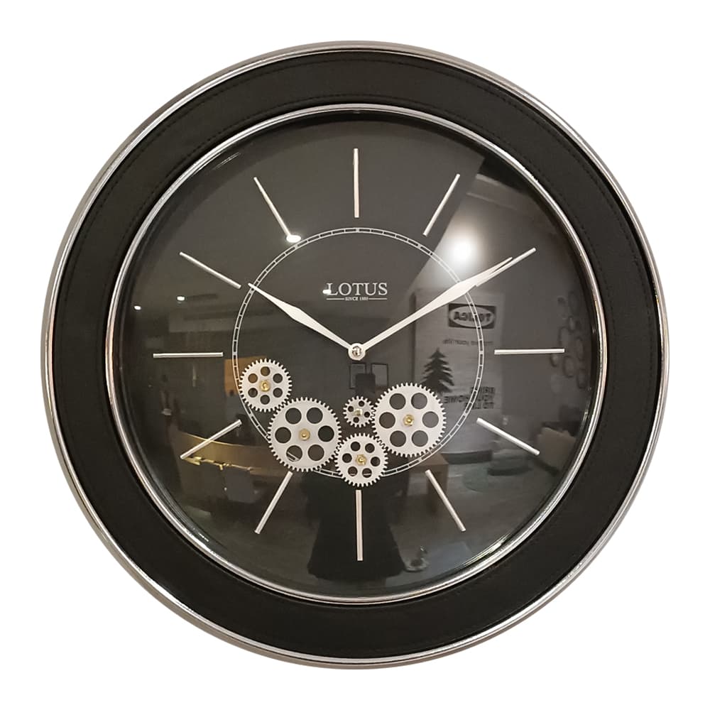 ساعت دیواری تولیکا مدل لوتوس GC-300301-SILVER-R