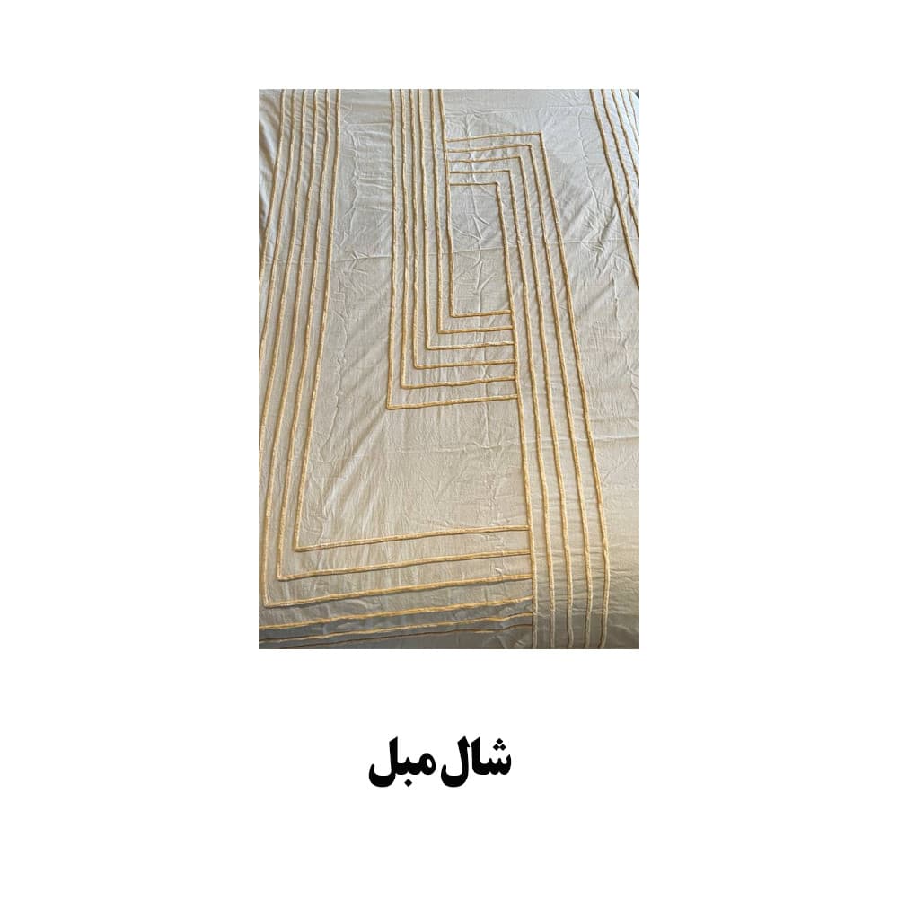 شال مبل 140×240 پارچه هندی تولیکا