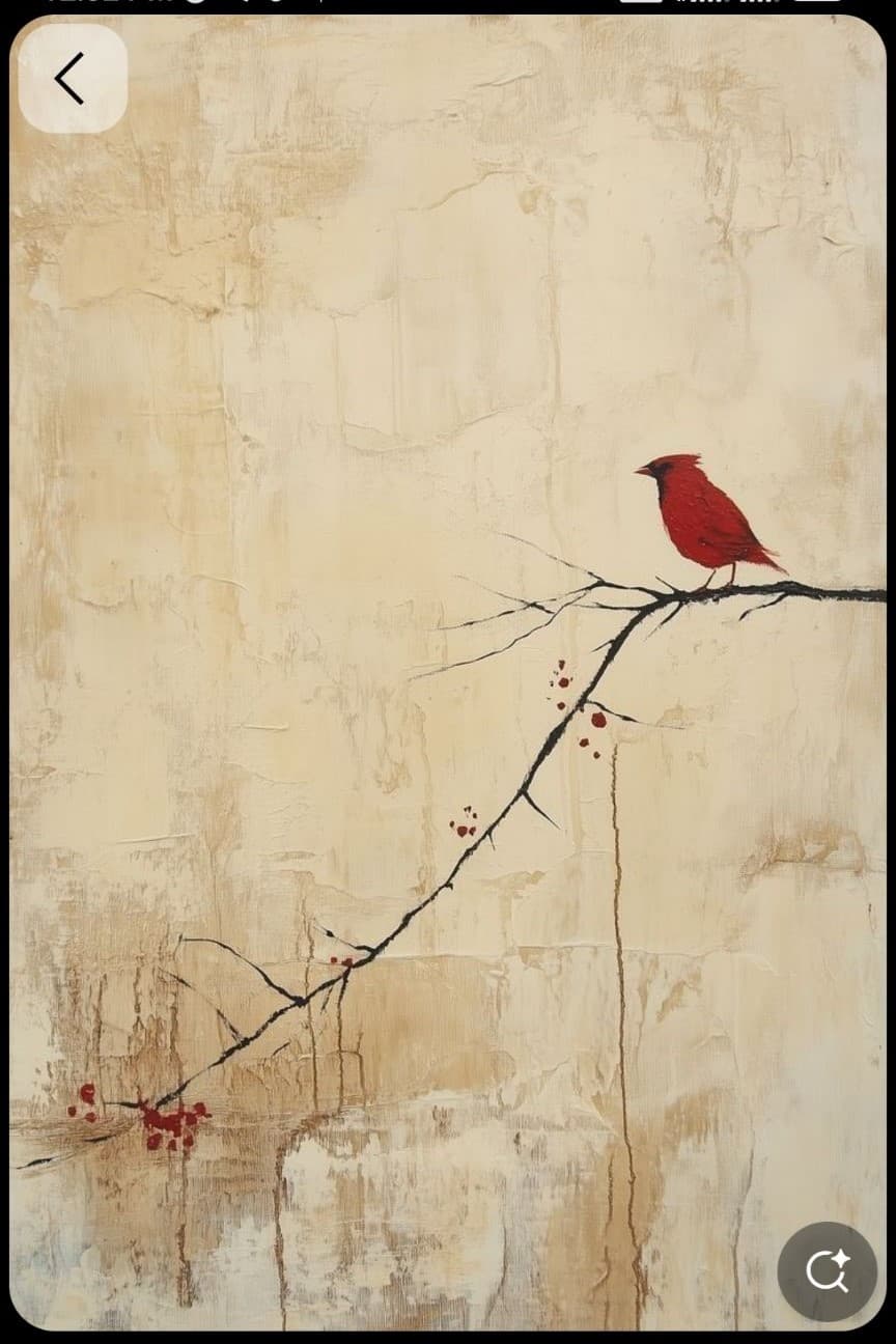 تابلو نقاشی پرنده 133×173 تولیکا