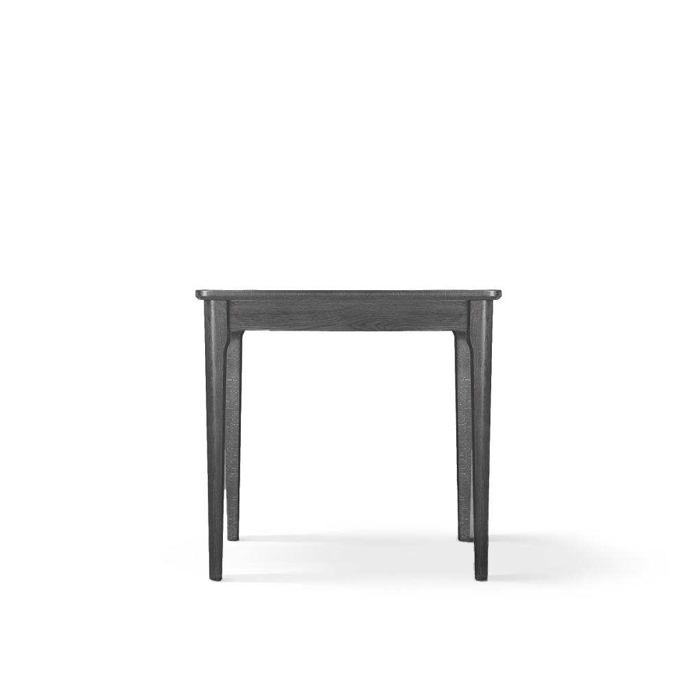 میز نهار خوری چهار نفره مربع کیا طوسی با پتینه سفید