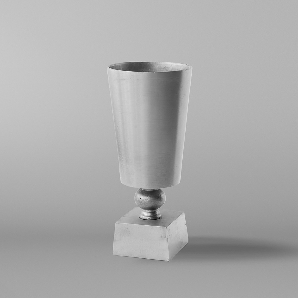 Tolica aluminum vase, Ronica model