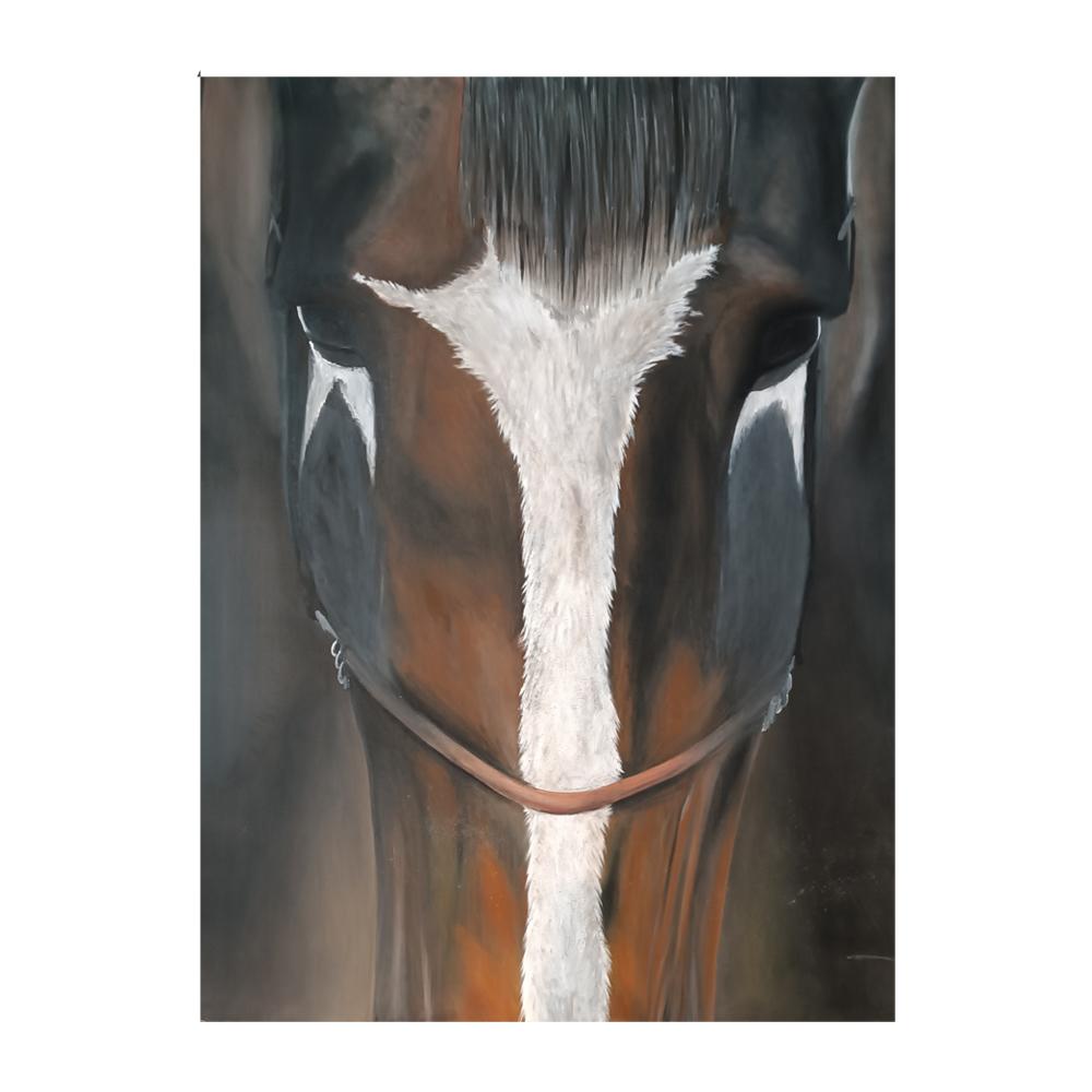 تابلو نقاشی اندوه اسب تولیکا