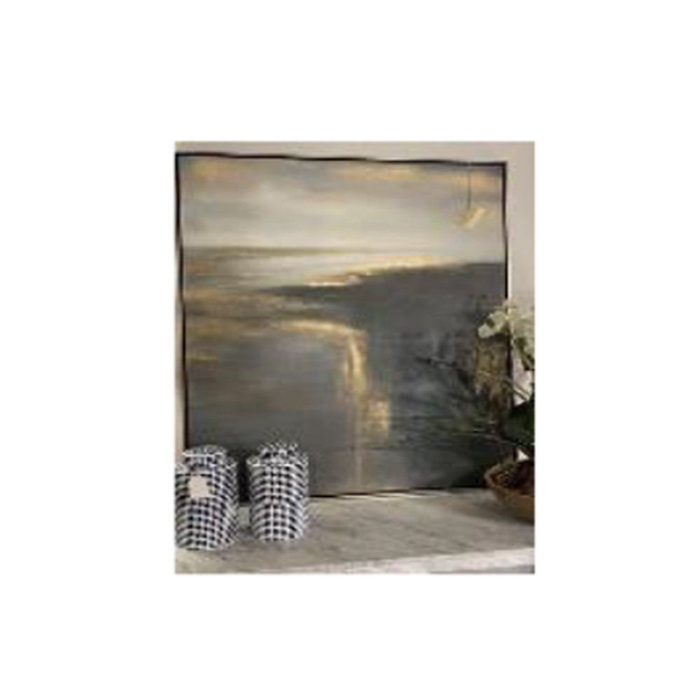 تابلو نقاشی 130×130 دریای خاکستری تولیکا