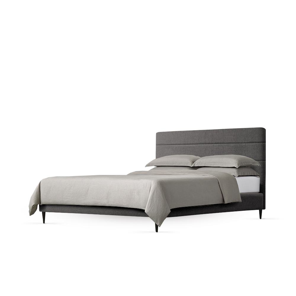  RONICA 120CM PANEL FABRIC PLATFORM BED BY TOLICA