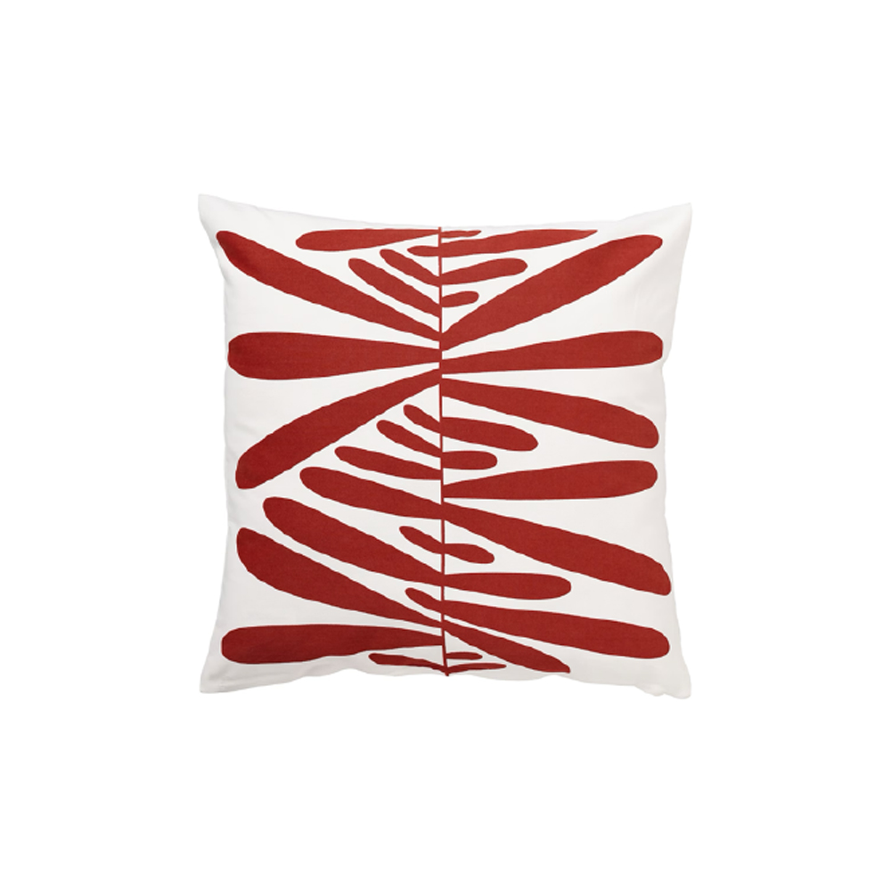 Cushion 50×50 Red -Cream MAJSMOTT