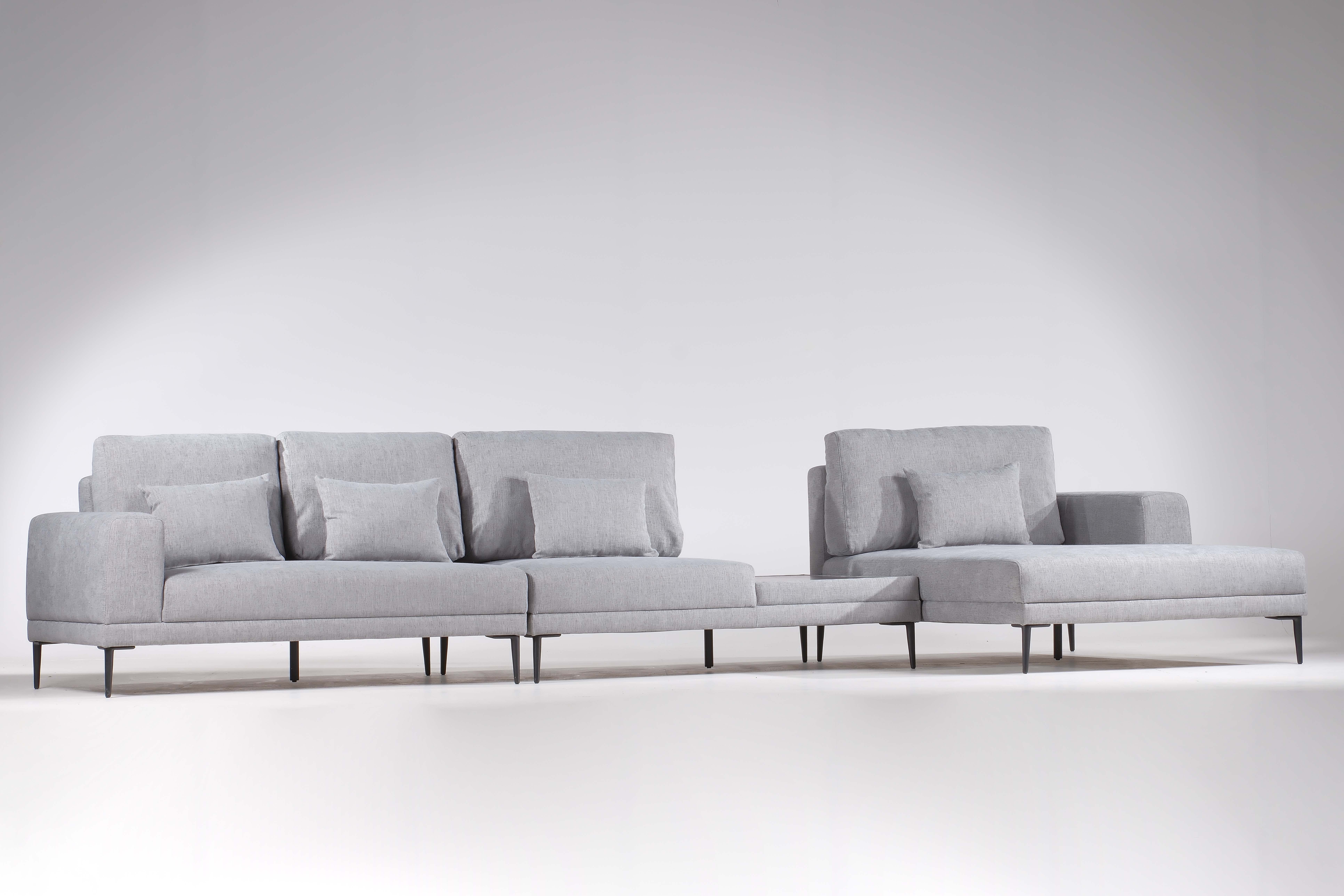 مبل ال راست(از رو به رو) تولیکا مدل لیام