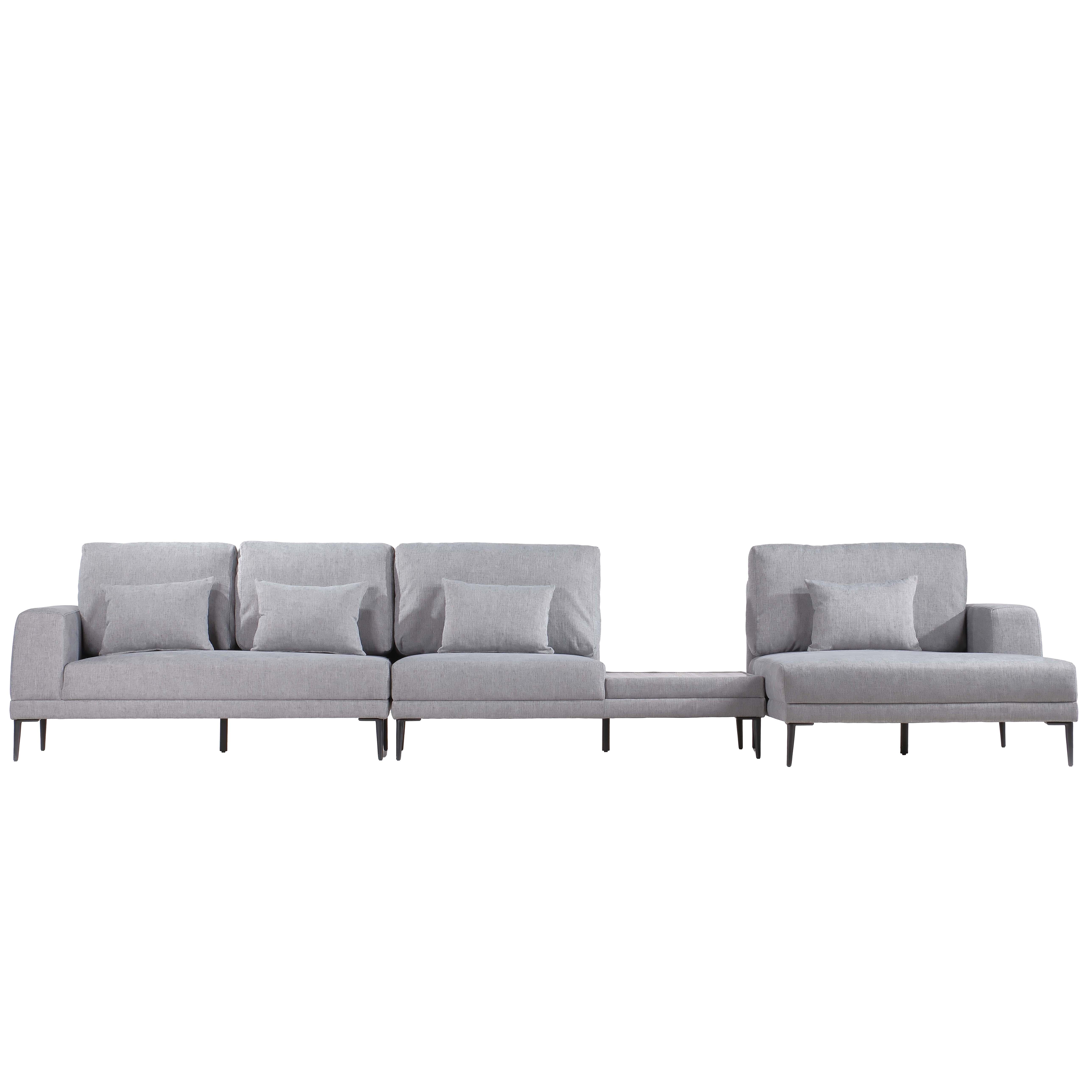 مبل ال راست(از رو به رو) تولیکا مدل لیام