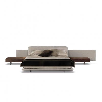 تخت خواب دو نفره سایز 160 تولیکا مدل هوریزون همراه پاتخت